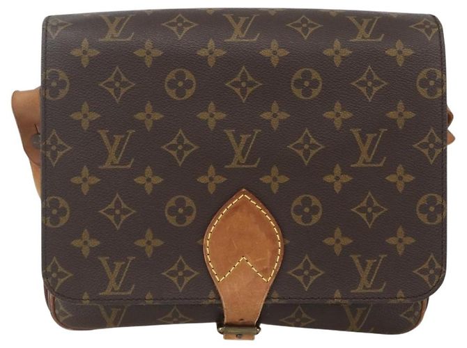 LOUIS VUITTON Borsa a Spalla Monogram Cartouchiere GM M51252 LV Auth ka1179 Monogramma - vista 13