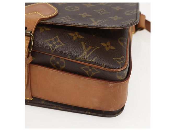 LOUIS VUITTON Borsa a Spalla Monogram Cartouchiere GM M51252 LV Auth ka1179 Monogramma - vista 14