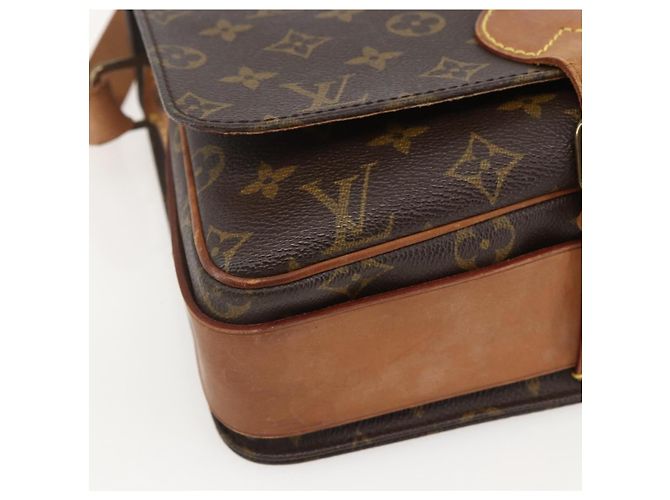 LOUIS VUITTON Borsa a Spalla Monogram Cartouchiere GM M51252 LV Auth ka1179 Monogramma - vista 15