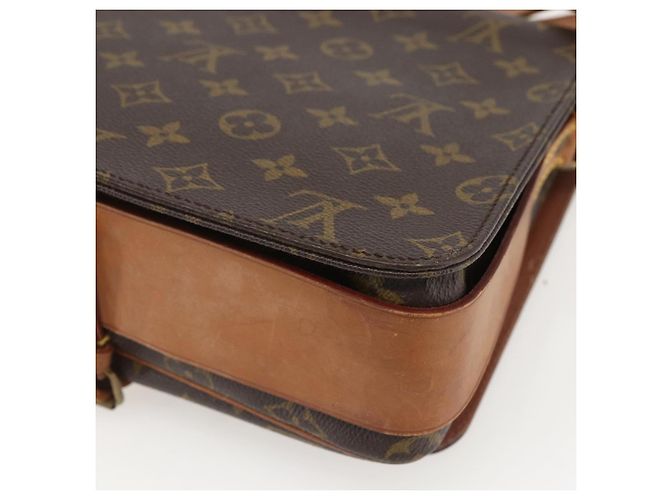 LOUIS VUITTON Borsa a Spalla Monogram Cartouchiere GM M51252 LV Auth ka1179 Monogramma - vista 16