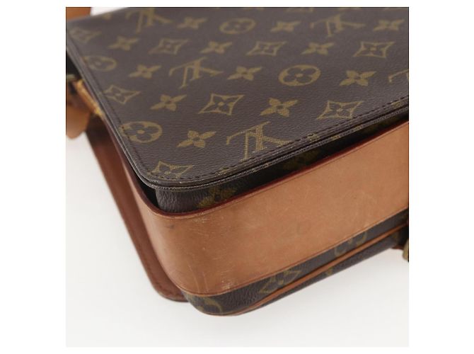 LOUIS VUITTON Borsa a Spalla Monogram Cartouchiere GM M51252 LV Auth ka1179 Monogramma - vista 17
