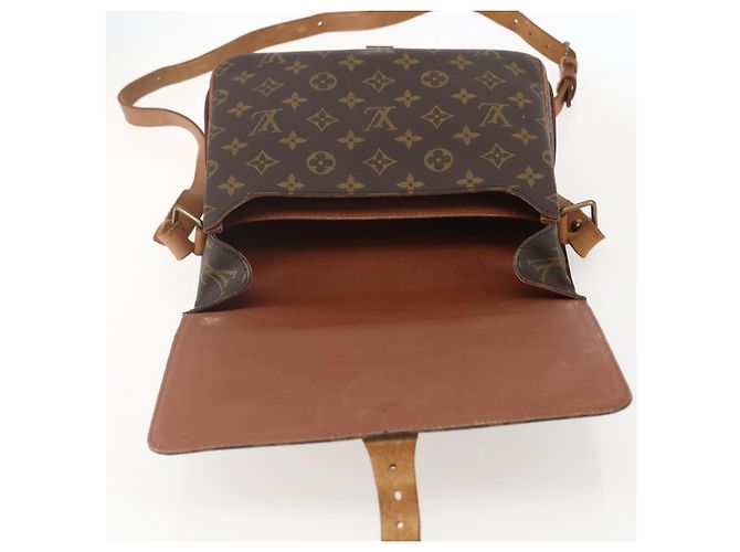 LOUIS VUITTON Borsa a Spalla Monogram Cartouchiere GM M51252 LV Auth ka1179 Monogramma - vista 18
