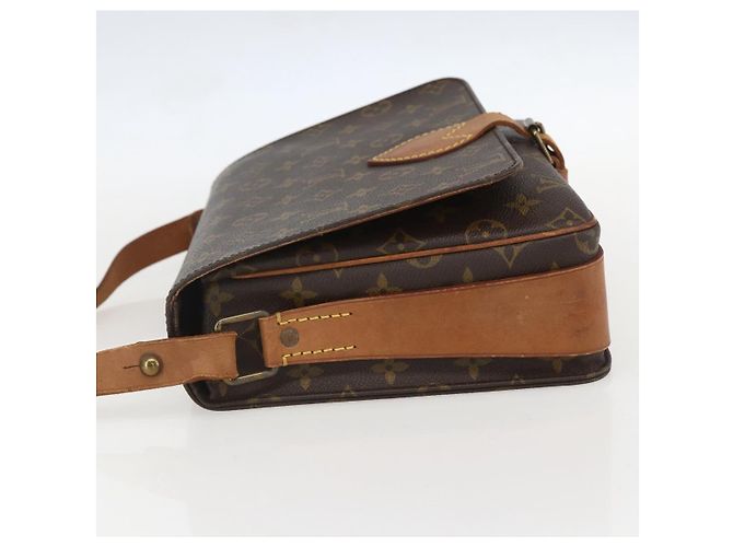LOUIS VUITTON Borsa a Spalla Monogram Cartouchiere GM M51252 LV Auth ka1179 Monogramma - vista 3
