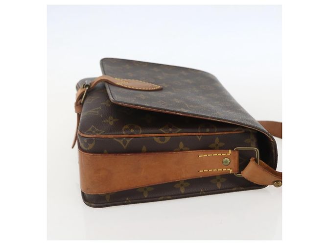 LOUIS VUITTON Borsa a Spalla Monogram Cartouchiere GM M51252 LV Auth ka1179 Monogramma - vista 4