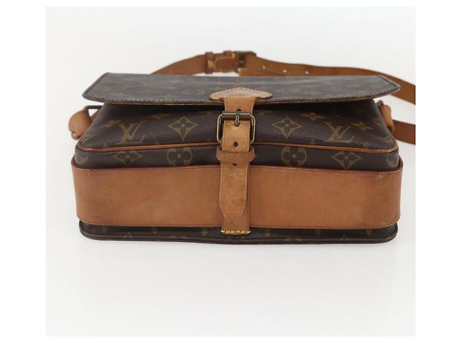 LOUIS VUITTON Borsa a Spalla Monogram Cartouchiere GM M51252 LV Auth ka1179 Monogramma - vista 5