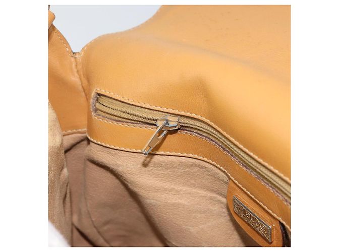 Gucci Borsa a Spalla Micro GG Supreme PVC Beige Oro 001 116 4425 Auth ep12545 D'oro - vista 21
