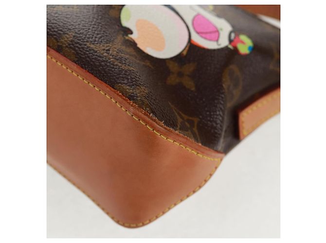 LOUIS VUITTON Borsa a Spalla Trotteur Monogram Panda M51241 LV Auth BA9461SAM Monogramma - vista 16