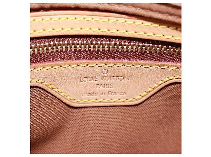 LOUIS VUITTON Borsa a Spalla Trotteur Monogram Panda M51241 LV Auth BA9461SAM Monogramma - vista 22