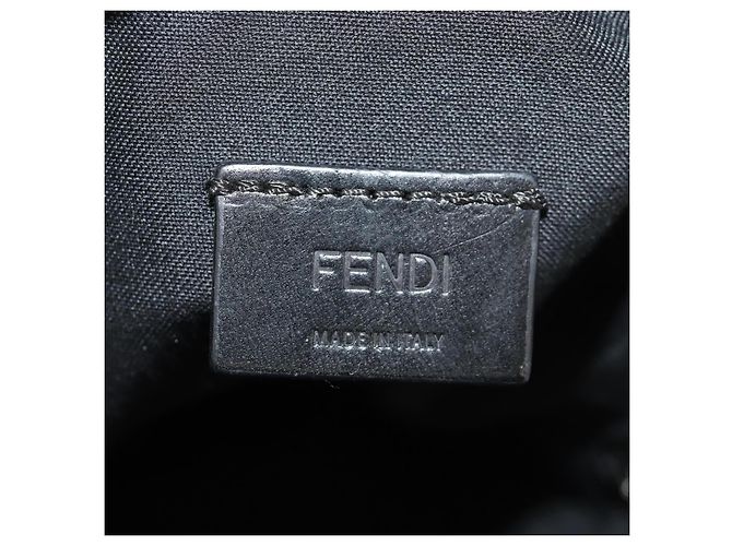 FENDI Zucca Canvas Schultertasche Blau Silber Authentisch bs32097V - Ansicht 24