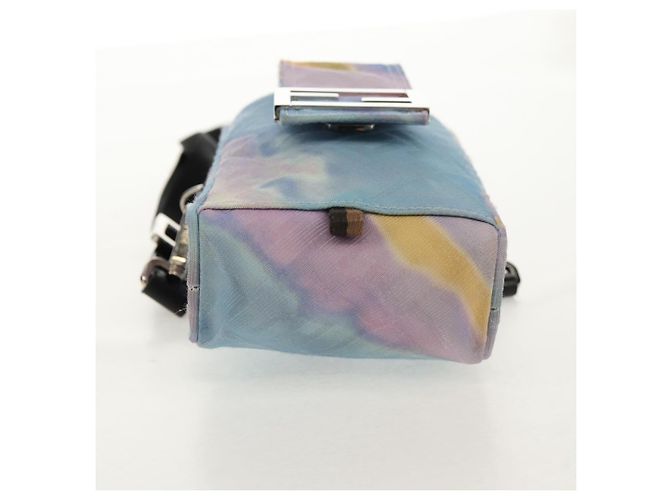 FENDI Zucca Canvas Schultertasche Blau Silber Authentisch bs32097V - Ansicht 5