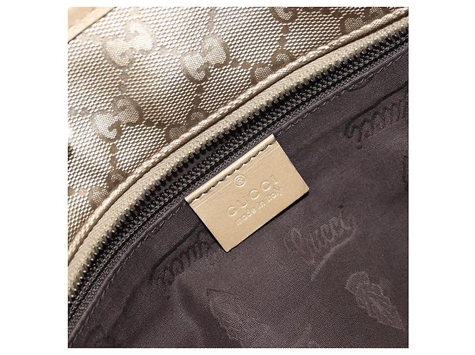 Gucci Borsa tote GG Implementation in PVC dorato 211137 Auth ep12474 - vista 19