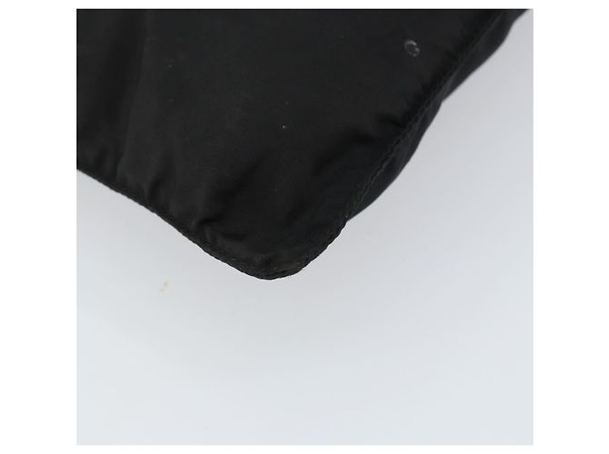 Borsa a Spalla PRADA in Nylon Nero Argento Autentica 156927 - vista 14