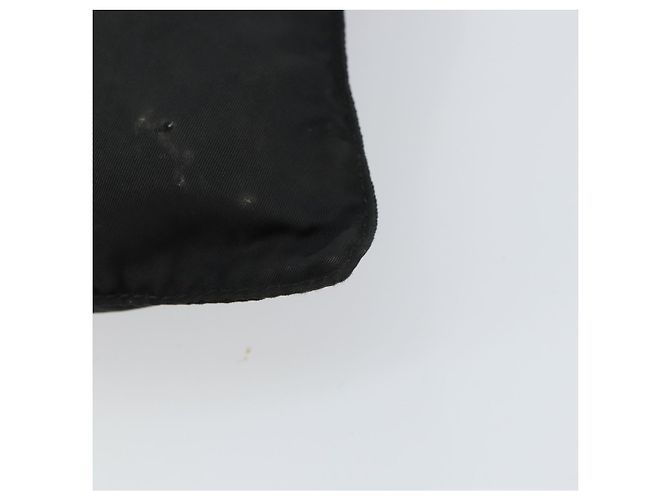 Borsa a Spalla PRADA in Nylon Nero Argento Autentica 156927 - vista 15
