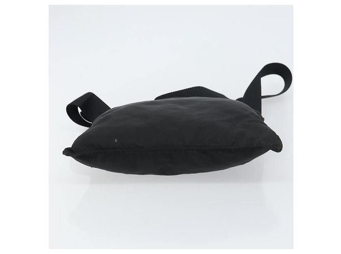 Borsa a Spalla PRADA in Nylon Nero Argento Autentica 156927 - vista 5