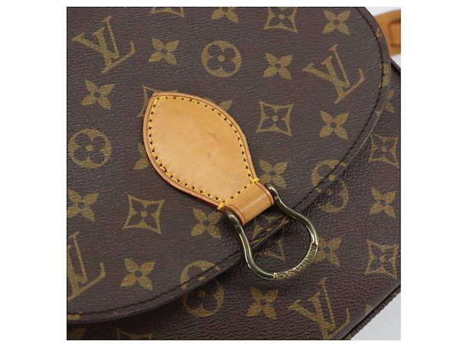 LOUIS VUITTON Borsa a Spalla Monogram Saint Cloud GM M51242 LV Auth BA9011 Monogramma - vista 18