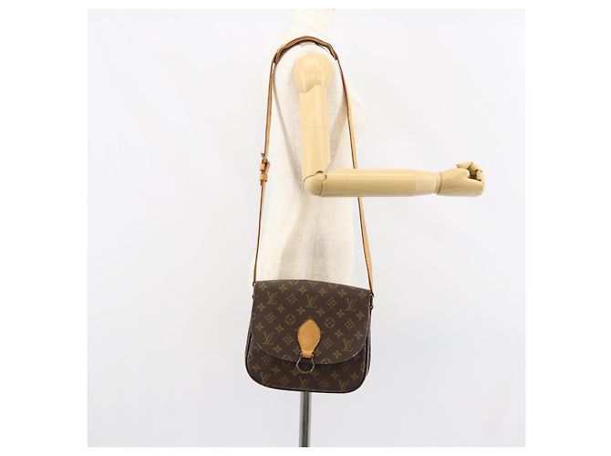 LOUIS VUITTON Borsa a Spalla Monogram Saint Cloud GM M51242 LV Auth BA9011 Monogramma - vista 26