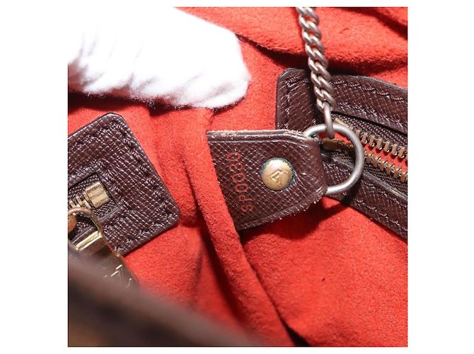 LOUIS VUITTON Sac à épaule Damier Ebene Marais N42240 LV Auth bs32014 Damier ebène - vue 12