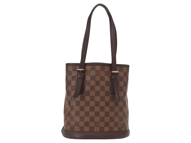 LOUIS VUITTON Sac à épaule Damier Ebene Marais N42240 LV Auth bs32014 Damier ebène - vue 2