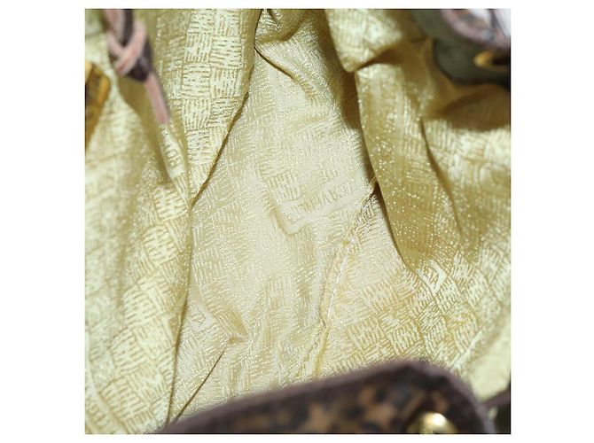 Autre Marque Zaino in nylon marrone e oro Auth yk20025 di BOTTEGA VENETA D'oro - vista 11