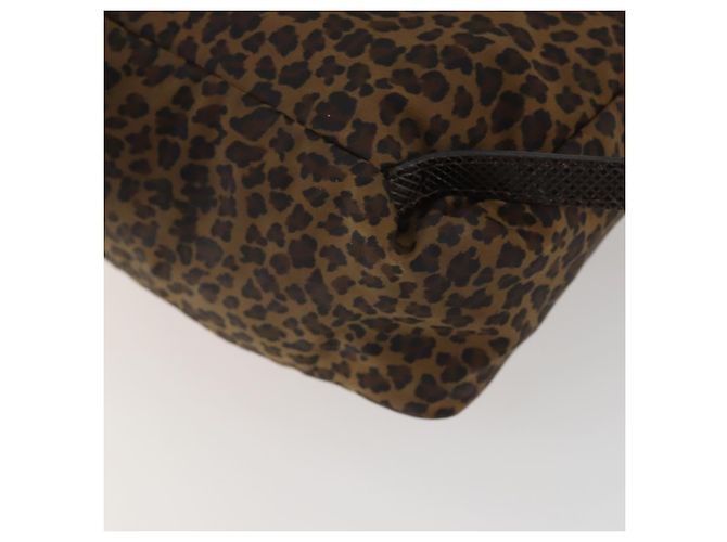 Autre Marque Zaino in nylon marrone e oro Auth yk20025 di BOTTEGA VENETA D'oro - vista 16
