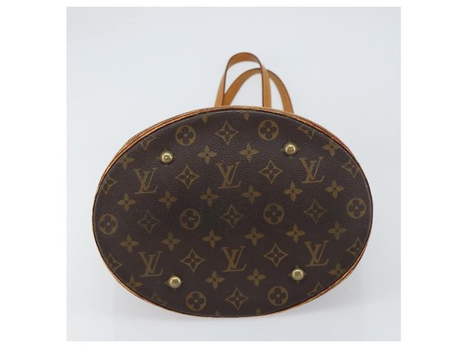 LOUIS VUITTON Borsa a Spalla Monogram Bucket GM M42236 LV Auth 157917 Monogramma - vista 5