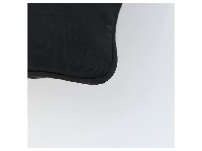 FENDI Zucca Canvas Tote Bag Schwarz Silber Auth 158397 - Ansicht 15