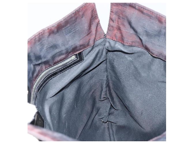 FENDI Zucca Canvas Tote Bag Schwarz Silber Auth 158397 - Ansicht 18