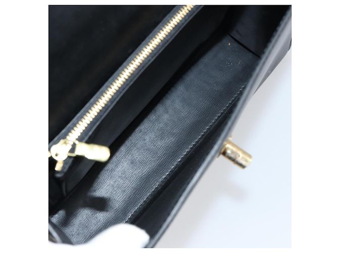 LOUIS VUITTON Borsa a Mano Epi Malesherbes Nera M52372 LV Auth 158324 Nero - vista 10