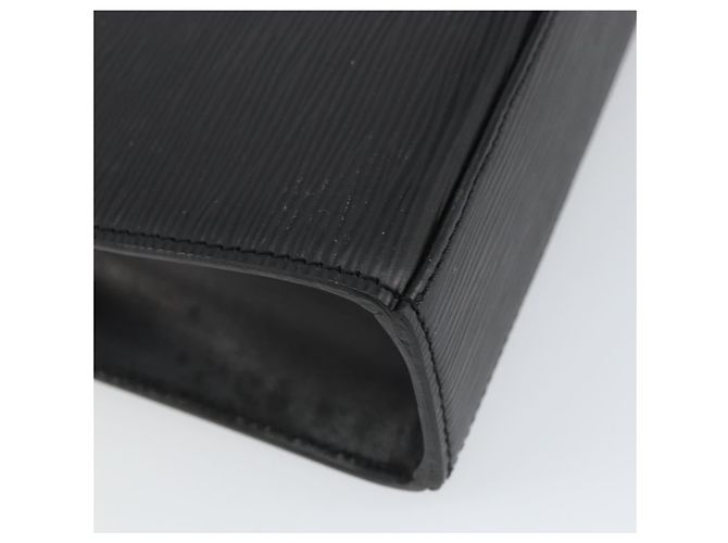 LOUIS VUITTON Borsa a Mano Epi Malesherbes Nera M52372 LV Auth 158324 Nero - vista 16