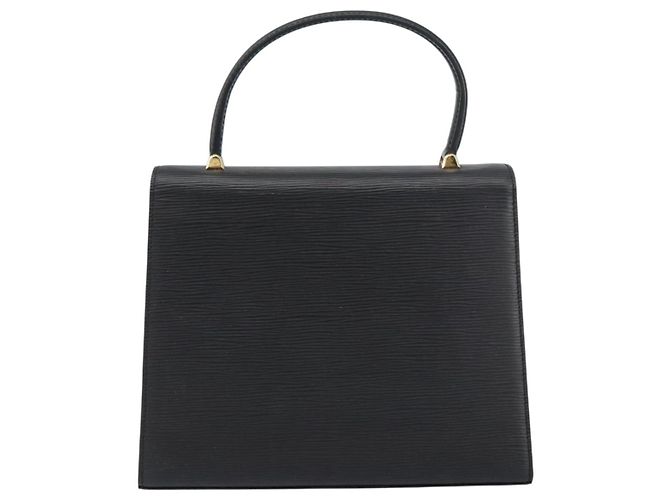 LOUIS VUITTON Borsa a Mano Epi Malesherbes Nera M52372 LV Auth 158324 Nero - vista 2