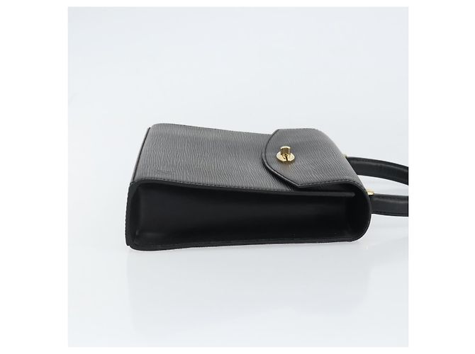 LOUIS VUITTON Borsa a Mano Epi Malesherbes Nera M52372 LV Auth 158324 Nero - vista 3