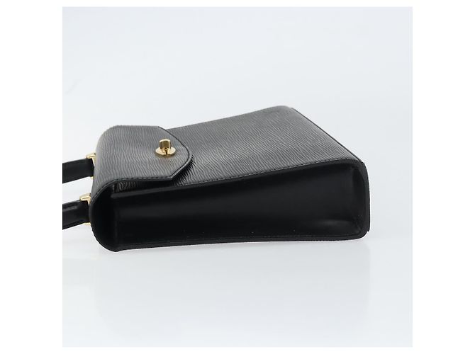 LOUIS VUITTON Borsa a Mano Epi Malesherbes Nera M52372 LV Auth 158324 Nero - vista 4