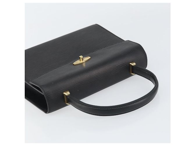 LOUIS VUITTON Borsa a Mano Epi Malesherbes Nera M52372 LV Auth 158324 Nero - vista 6