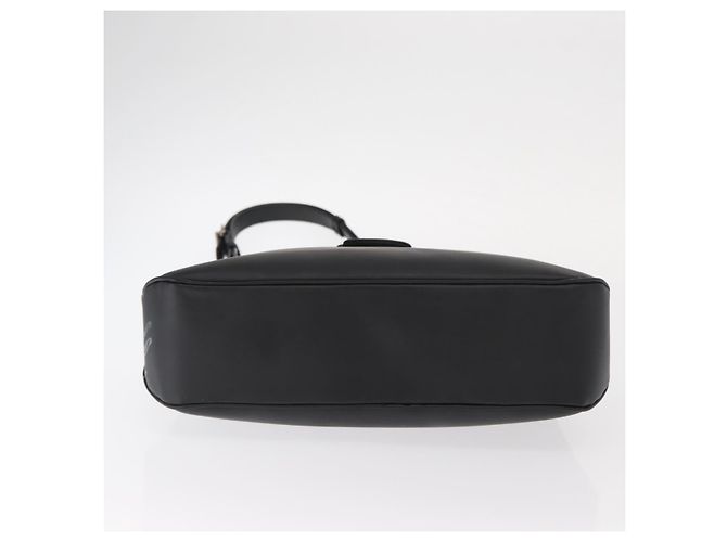 Borsa a Spalla Vala in Pelle Nera e Oro Salvatore Ferragamo Auth BA9162 Nero D'oro - vista 5