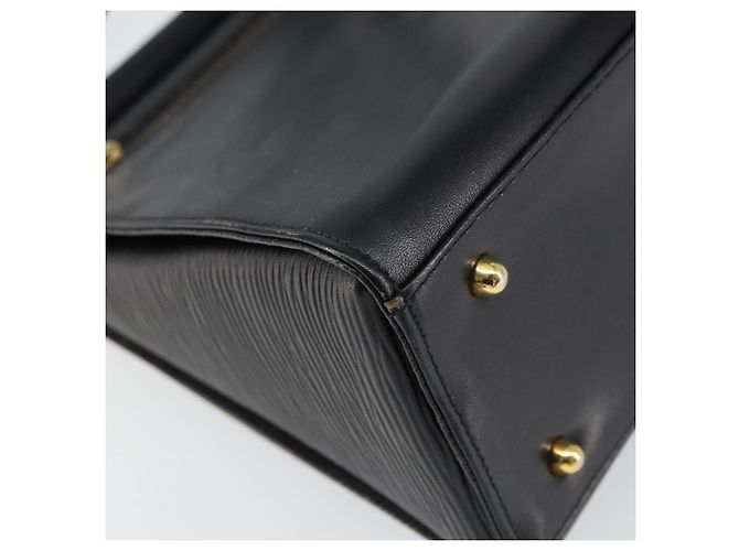 VALENTINO Borsa a mano in pelle 2 in 1 Nero Oro Auth ar13911 D'oro - vista 18
