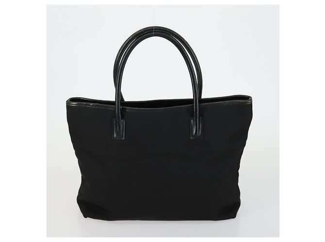 GUCCI Borsa a Mano in Pelle Nylon 3 Pezzi Nera Auth 156749 Nero - vista 11