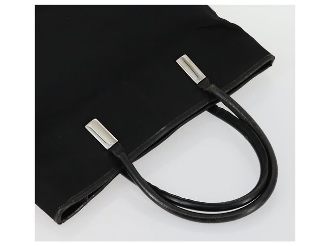 GUCCI Borsa a Mano in Pelle Nylon 3 Pezzi Nera Auth 156749 Nero - vista 13