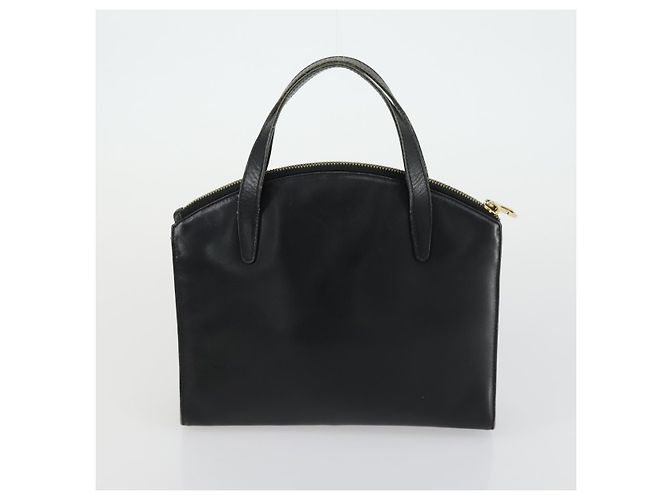 GUCCI Borsa a Mano in Pelle Nylon 3 Pezzi Nera Auth 156749 Nero - vista 18