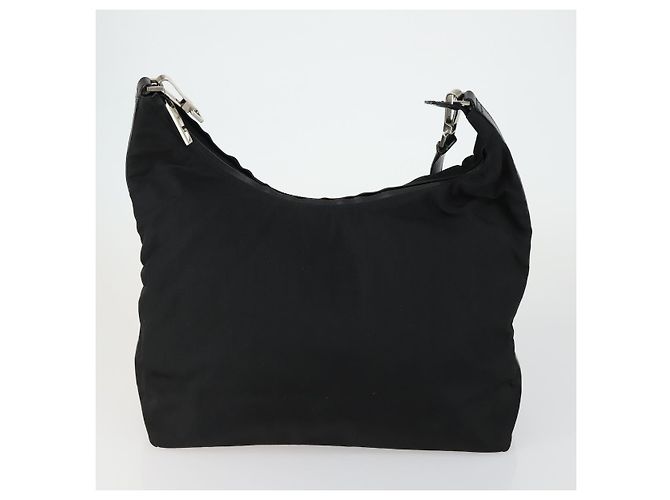 GUCCI Borsa a Mano in Pelle Nylon 3 Pezzi Nera Auth 156749 Nero - vista 2