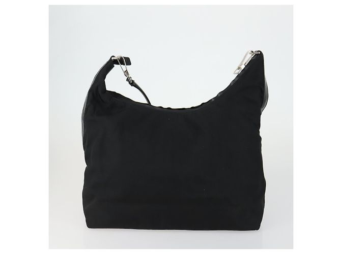 GUCCI Borsa a Mano in Pelle Nylon 3 Pezzi Nera Auth 156749 Nero - vista 3