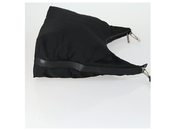 GUCCI Borsa a Mano in Pelle Nylon 3 Pezzi Nera Auth 156749 Nero - vista 4