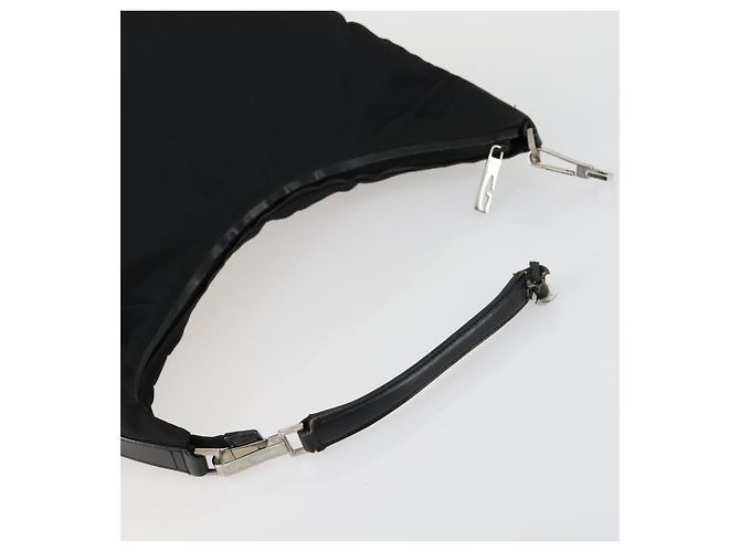 GUCCI Borsa a Mano in Pelle Nylon 3 Pezzi Nera Auth 156749 Nero - vista 5