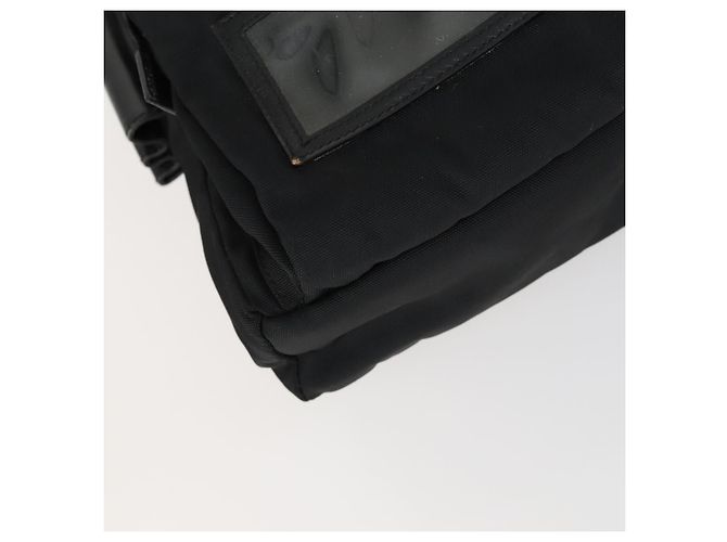 Borsa a Spalla GUCCI in Tela Nera Argento 019 0312 Auth 151606 Nero - vista 14