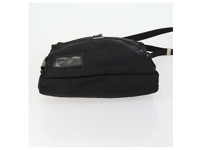 Borsa a Spalla GUCCI in Tela Nera Argento 019 0312 Auth 151606 Nero - vista 5