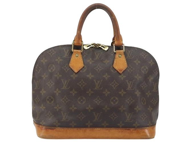 LOUIS VUITTON Borsa a Mano Monogram Alma M51130 LV Auth ar13882 Monogramma - vista 2