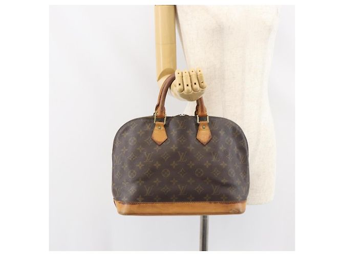 LOUIS VUITTON Borsa a Mano Monogram Alma M51130 LV Auth ar13882 Monogramma - vista 22
