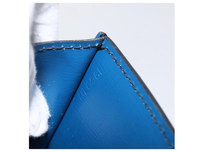 LOUIS VUITTON Epi Pochette Arche Sac à épaule Bleu M52575 LV Auth bs31907 - vue 12