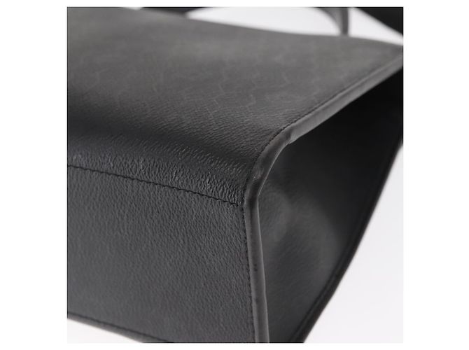 Borsa a mano in tela a nido d'ape PVC 2 in 1 nera e oro Christian Dior Auth ep12478 Nero D'oro - vista 16