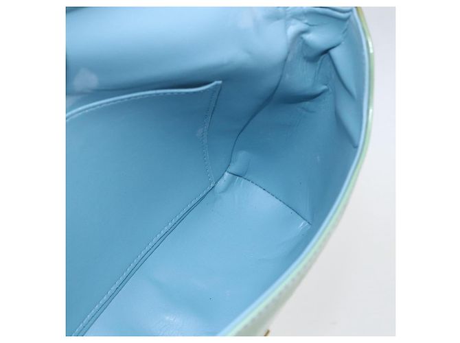 LOUIS VUITTON Borsa a Spalla Vernis Thompson Street Blu Baby M91009 Auth 160550 Blu chiaro - vista 18