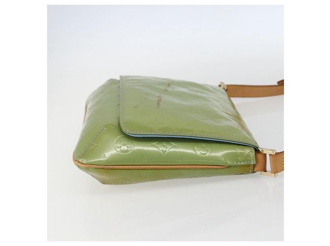 LOUIS VUITTON Borsa a Spalla Vernis Thompson Street Blu Baby M91009 Auth 160550 Blu chiaro - vista 4